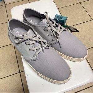 Toms Carlo Suede/Canvas Sneakers - Deck Shoes